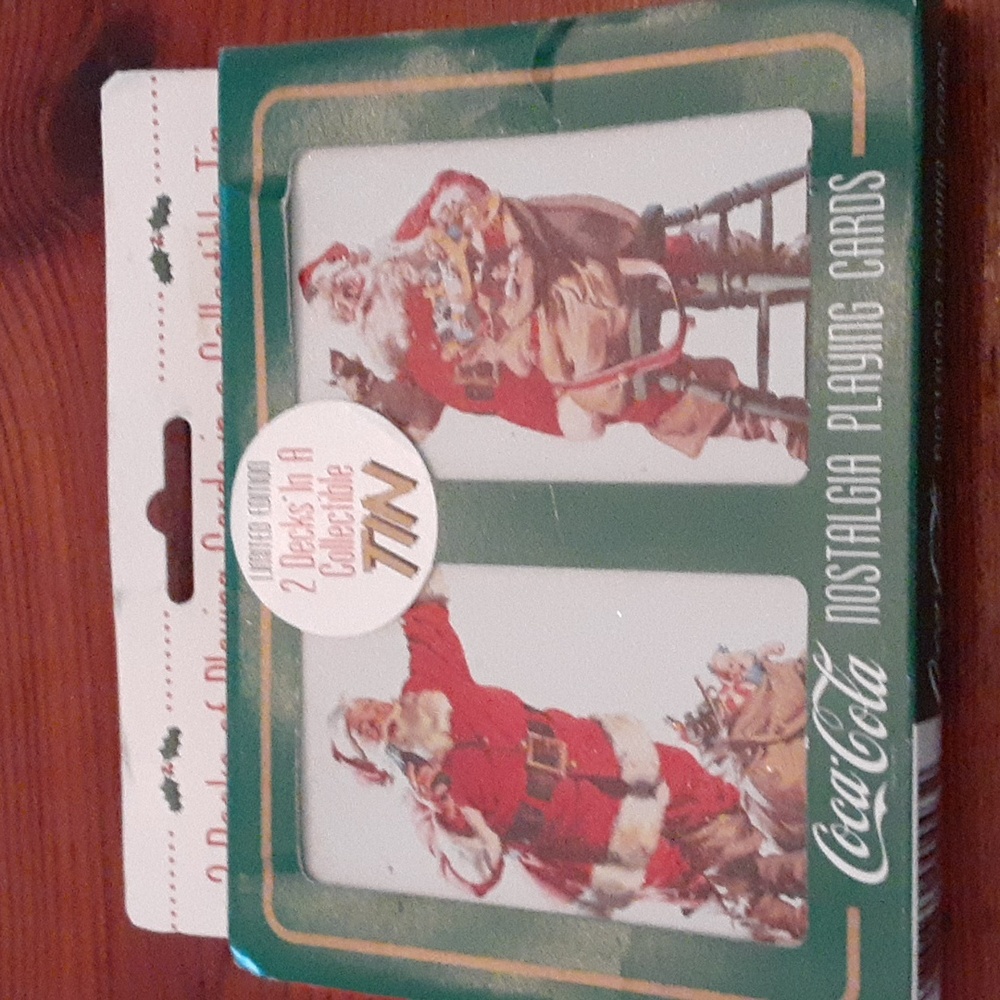 Vintage! SEALED! Santa x Coca Cola, 1994